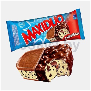 Мороженое Maxiduo, страчателла, РФ, 92 г