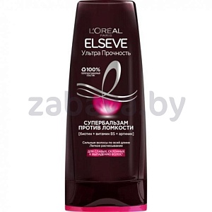 Бальзам L’Oreal Paris Elseve, ультрапрочность для волос, 400 мл