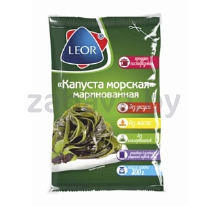 Капуста морская Leor, маринов., пастер., 300 г