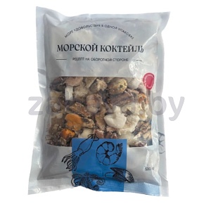 Морской коктейль из морепродуктов, 500 г