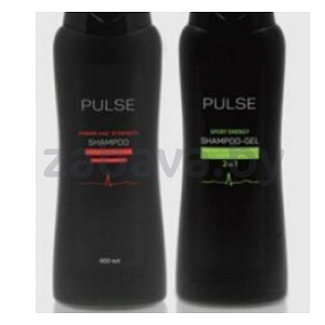 Шампунь/шампунь-гель для душа Pulse, 400 мл, в ассортименте