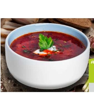 Борщ с капустой и картофелем, 350 г