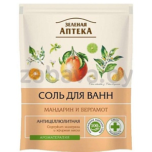 Соль для ванн «Зеленая аптека», в ассортименте, 500 г