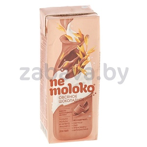 Напиток овсяный Ne moloko, шоколадный, 200 мл