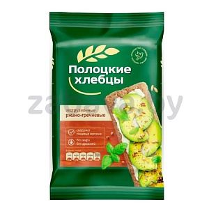 Хлебцы «Полоцкие», ржано-гречневые, 80 г