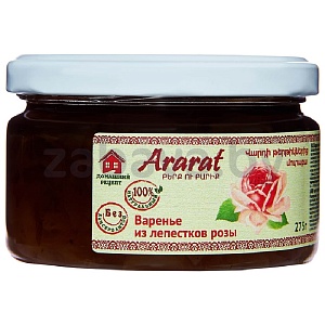 Варенье из лепестков розы Ararat, 275 г