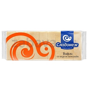 Вафли «Сладонеж», со вкусом шоколада, РФ, 460 г