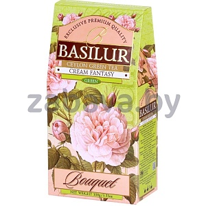 Чай Basilur Bouquet Cream Fantasy, зеленый, 100 г