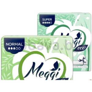 Тампоны Meggi Cotton, Normal или Super, 10 шт.