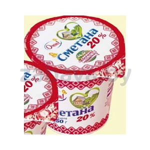 Сметана «Очень!», 20%, 350 г