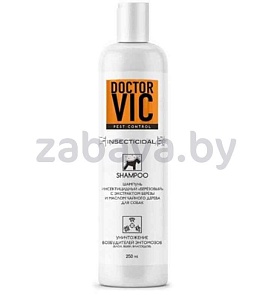 Березовый шампунь Doctor VIC инсектицидный для собак, 250 мл