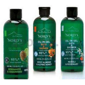 Гель-масло для душа Nord'S Secret, 400 мл