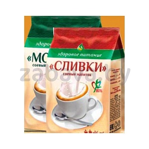 Соевое молоко или сливки «Здоровое питание», 150 г