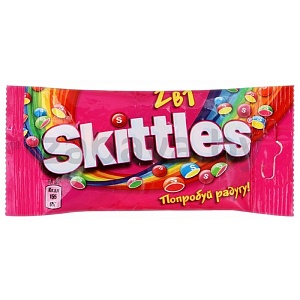 Драже Skittles, в сахарной глазури, 38 г
