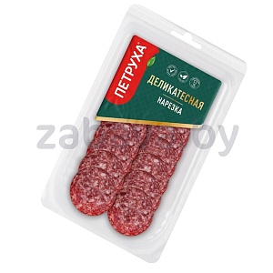 Колбаса «Пеперони», с/к, в/с, в/у, 100 г, «Петруха»