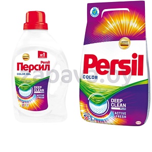 Гель/порошок для стирки «Персил» Color, 1,3 л или 3 кг
