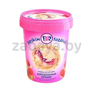 Мороженое Baskin Robbins «Бейсбольный орешек», 1000 мл