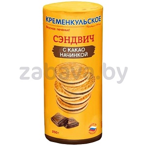 Печенье «Сладко», «Кременкульское», с какао, 250 г