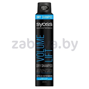 Шампунь сухой Syoss Volume Lift, 200 мл