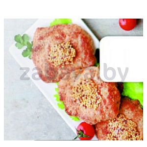 Стейки свиные в горчичной панировке, 1 кг