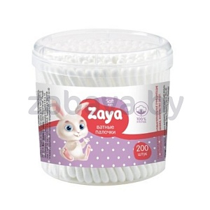 Палочки ватные Zaya, 200 шт.