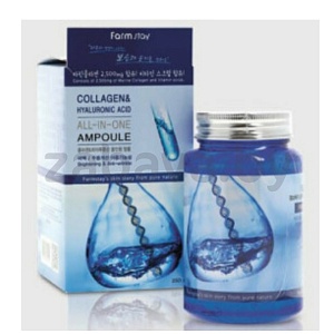 Сыворотка для лица Farmstay Collagen&Hyaluronic Acid, 250 мл