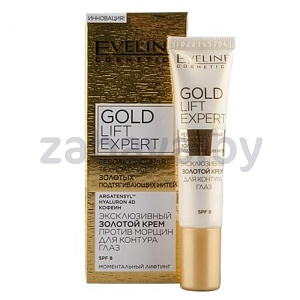 Крем для контура глаз Eveline Gold Lift Expert, 15 мл