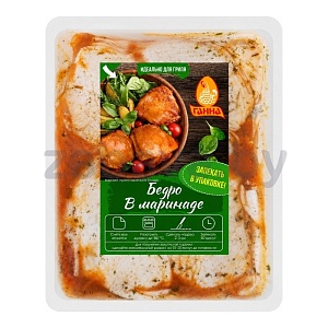 Бедро из мяса цыпленка в маринаде «Ганна», п/ф, охл., 1 кг