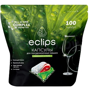 Капсулы для ПММ Eclips, зеленый чай, 40 шт.