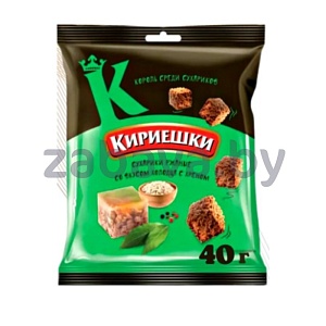 Сухарики «Кириешки», ржаные, холодец-хрен, 40 г