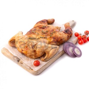 Курица, фаршированная блинами, 1 кг