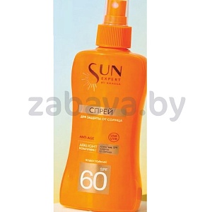 Спрей для защиты от солнца Sun Expert, SPF 60+, 180 мл