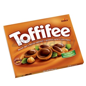 Конфеты Toffifee, лесной орех, 250 г