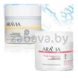 Скраб/крем для тела Aravia Organic, 360/300 г