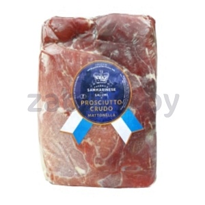 Ветчина с/в «Прошутто крудо», «Маттонелла», без кости, в/у, 1 кг