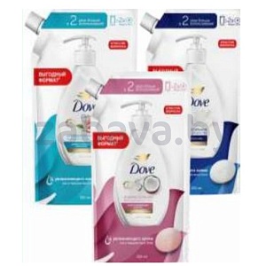 Крем-мыло жидкое Dove, 500 мл, в ассорт.