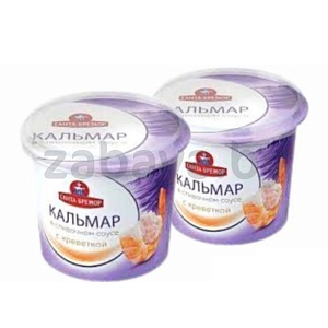 Паста «Санта Бремор» «Кальмар в слив. соусе с креветкой», 150 г