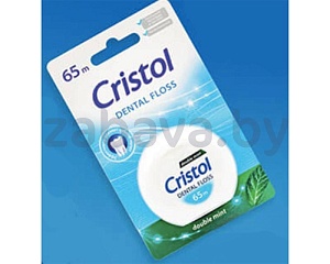 Нить зубная Cristol, 65 м