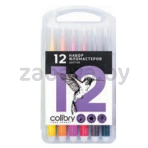 Набор фломастеров Colibry, 12 цветов