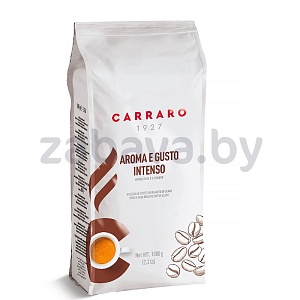 Кофе зерновой Carraro Aroma e Gusto Intenso, 1 кг