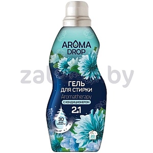 Гель для стирки 2в1 Aroma Drop, Aromatherapy, свежесть лотоса, 1000 г