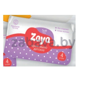 Крем-мыло детское Zaya, 4 шт.