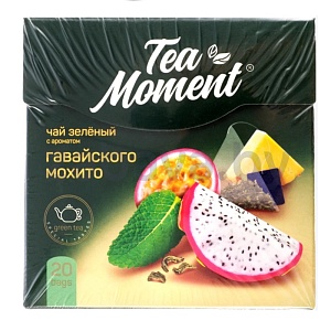 Чай зел. Tea Moment, гавайский мохито, 20 пир. × 1,8 г