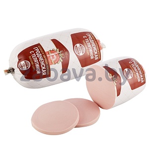 Колбаса вар. «Гродненская с телятиной», в/с, 580 г, «Гродненский» МК