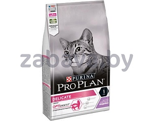 Корм Pro Plan Delicate Optidigest для взрослых кошек с чувствительным пищеварением с индейкой, 1,5 кг