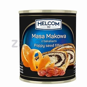 Начинка маковая Helcom с сухофруктами, 850 г