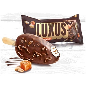 Мороженое Luxus, соленая карамель и арахис, 50 г