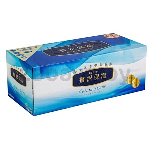 Салфетки Elleair Lotion Tissue Extra Soothing, сухие, 200 шт.