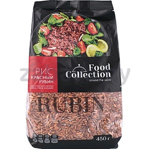 Крупа рисовая Food Collection «Красный рубин», 450 г