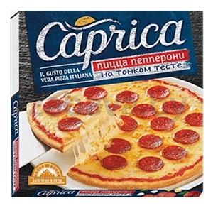 Пицца Caprica, замор., 320 г, пепперони